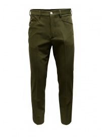 Mens trousers online: Cellar Door Kurt olive green pants