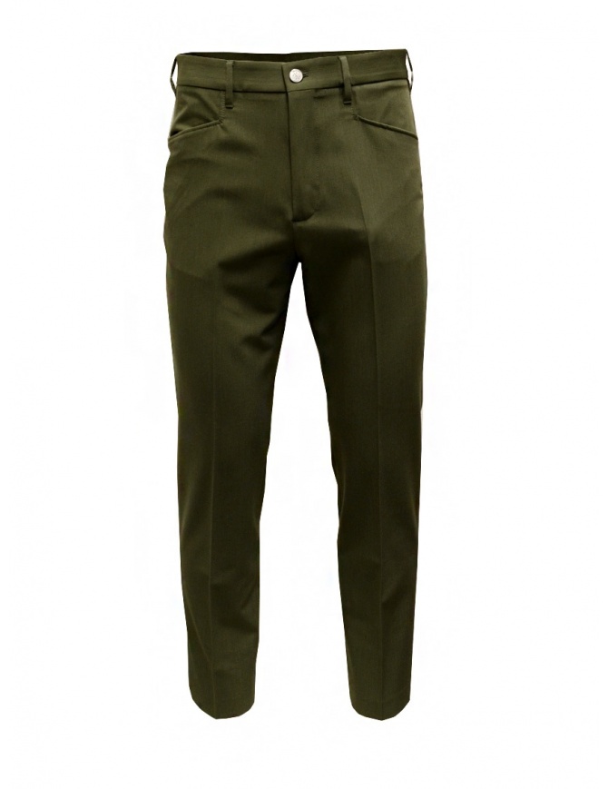 Cellar Door Kurt olive green pants KURT NQ050 78 OLIVE NIGHTS mens trousers online shopping