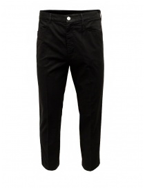 Cellar Door Kurt black cotton trousers KURT NF457 99 BLACK BEAUTY order online