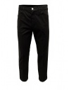 Cellar Door pantalone Kurt in cotone neroshop online pantaloni uomo