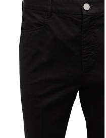 Cellar Door Kurt black cotton trousers mens trousers buy online
