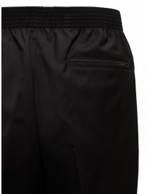 Cellar Door black Ciack trousers with elastic waist price