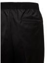 Cellar Door black Ciack trousers with elastic waist CIACK LW291 99 NERO price