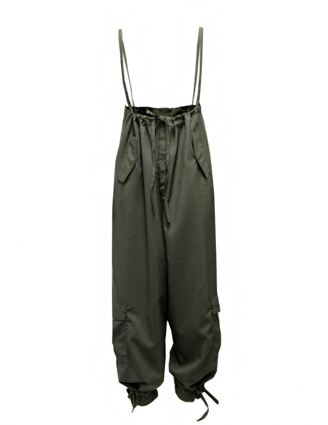 Cellar Door Daisy olive green high-waisted pants-dungarees DAISY NQ086 76 CAPULET OLIVE womens trousers online shopping