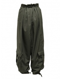 Cellar Door Daisy olive green high-waisted pants-dungarees buy online price
