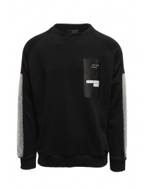 Whiteboards black sweatshirt with bubble wrap sleeves online