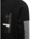 Whiteboards black sweatshirt with bubble wrap sleeves WB04AS2021 BLACK buy online