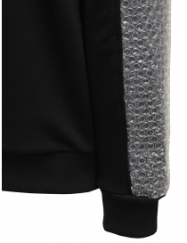 Whiteboards black sweatshirt with bubble wrap sleeves buy online