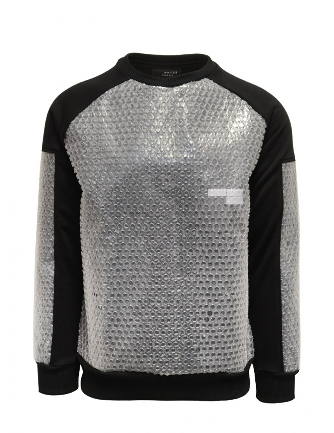 Whiteboards bubble wrap black sweatshirt WB03FS2021 BLACK men s knitwear online shopping