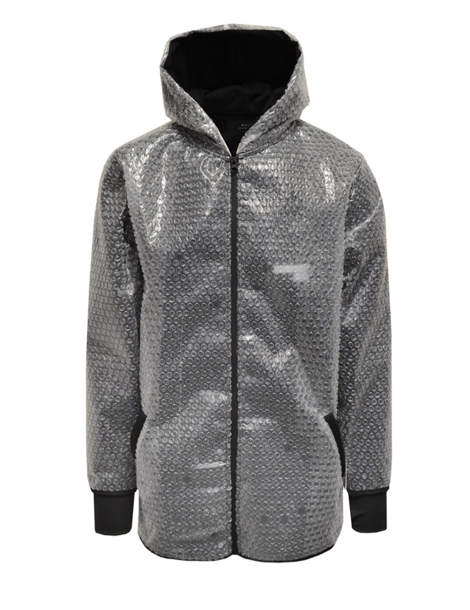 Whiteboards bubble wrap jacket with hood WB01ZH2021 BLACK mens jackets online shopping