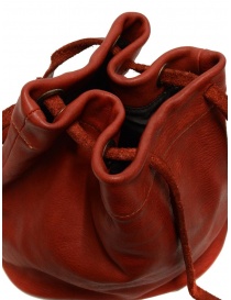 Guidi BK3 piccola borsa secchiello in pelle di cavallo rossa borse prezzo