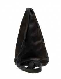 Guidi BV08 single-shoulder backpack in black leather bags buy online