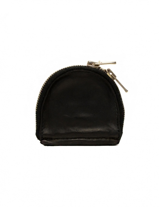 Guidi S01 black coin purse in horse leather S01 SOFT HORSE FG BLKT wallets online shopping