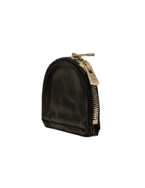 Guidi S01 black coin purse in horse leather