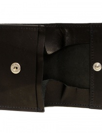 Guidi WT01 mini double wallet in black kangaroo leather buy online price