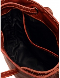 Guidi GD08 shoulder bag in red rump leather bags buy online