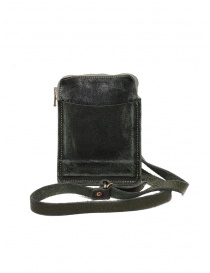 Guidi S04_RU shoulder bag in dark green leather S04_RU COATED CV31T order online