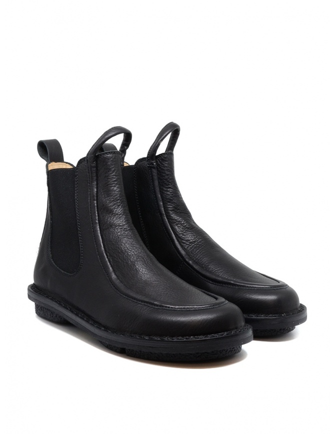Trippen Reference Chelsea ankle boot in black leather REFERENCE BLK-WAW BLK-SAT KA Trippen Reference Chelsea ankle boot in black leather REFERENCE BLK-WAW BLK-SAT KA womens shoes online shopping