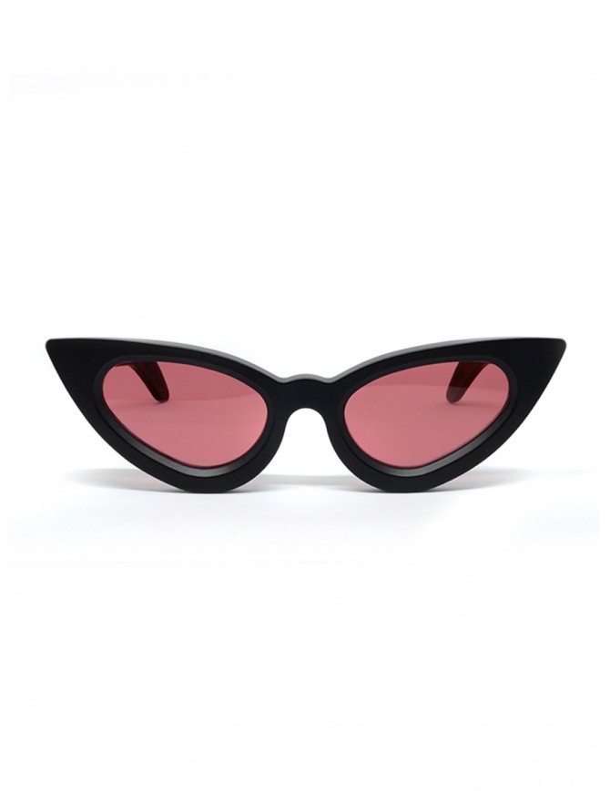 Kuboraum Y7 cat-eye sunglasses with pink lenses Y3 53-21 BM R.PINK