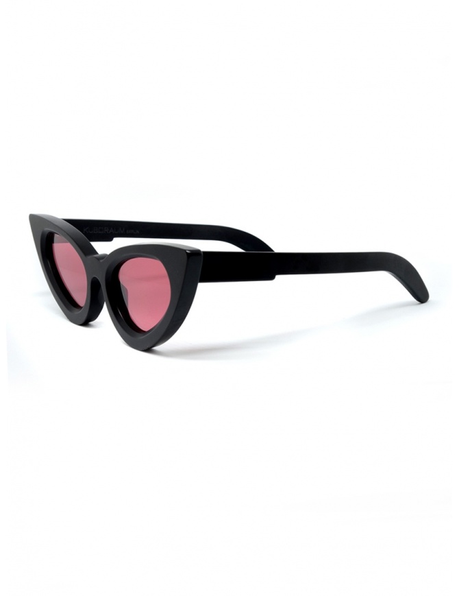 Occhiali Da Sole Donna Occhio Di Gatto Mustavo - Nero, Montatura Plastica, Lenti Scure Con Protezione UV400