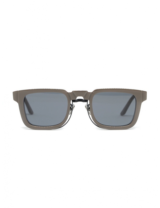 Kuboraum N4 grey square sunglasses with grey lenses N4 48-25 WG 2GRAY