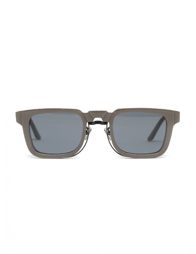 Kuboraum N4 grey square sunglasses with grey lenses N4 48-25 WG 2GRAY glasses online shopping