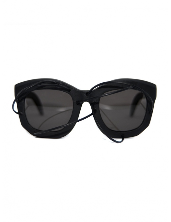 Kuboraum Maske B2 49-25 occhiali neri con cerchi metallici B2 49-25 HS IR GREY occhiali online shopping