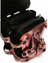 Innerraum metallic pink mini shoulder bag price I83 MET.ROSE/BK MINI FLAP shop online