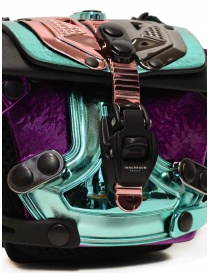 Innerraum borsetta metallizzata a tracolla rosa, viola, pavone borse acquista online