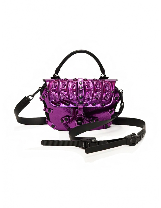 Innerraum 189 New Flap Bag borsetta a tracolla viola metallizzato I89 MET.PURPLE/BK NEW FLAP Innerraum 189 New Flap Bag borsetta a tracolla viola metallizzato I89 MET.PURPLE/BK NEW FLAP borse online shopping