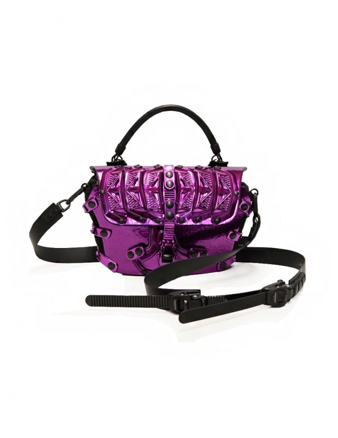 Innerraum 189 New Flap Bag metallic purple shoulder bag I89 MET.PURPLE/BK NEW FLAP bags online shopping