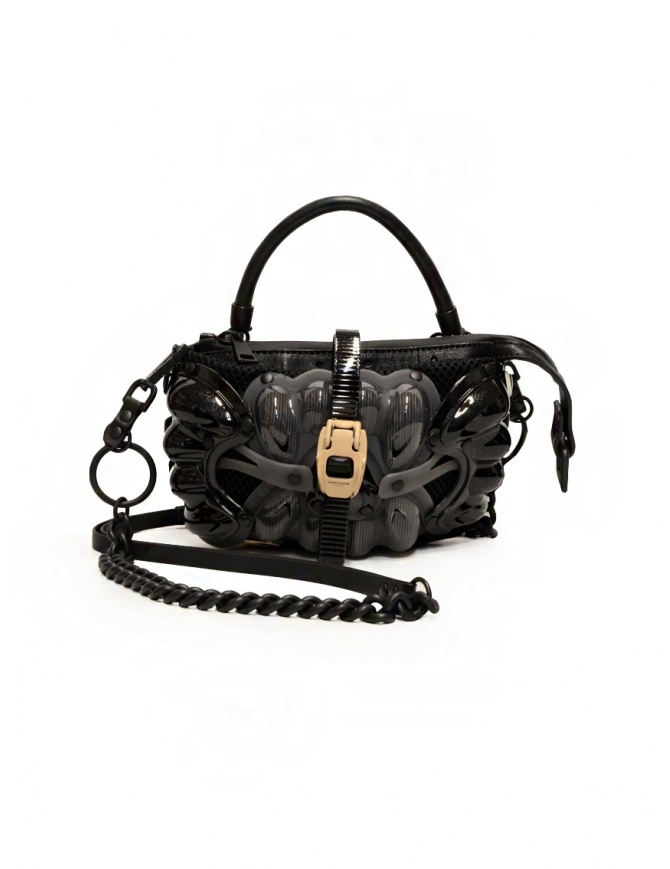 Innerraum black, grey and beige shoulder bag I35 MIX/BK/PV POCHETTE bags online shopping