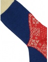 Kapital blue red and white patterned socks shop online socks