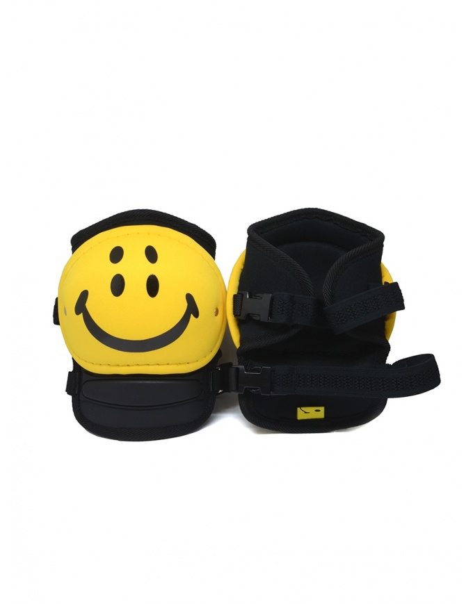 Kapital ginocchiere nere Rain con smile gialli K2103XG523 YELLOW gadget online shopping