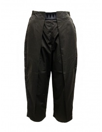 Kapital Easy Beach dark grey pants with velcro band online