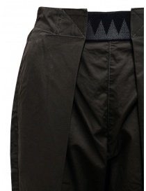 Kapital Easy Beach pantalone grigio scuro con fascia in velcro prezzo