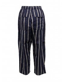 Kapital pantalone Easy blu navy a righe Phillies