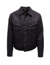 Kapital dark blue trucker jacket with sahisko stitching buy online KAP-103 No.1.2.3-S