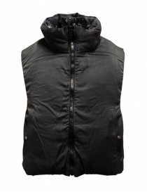 Kapital reversible padded vest in black Keel nylon buy online price