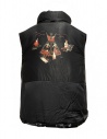 Kapital reversible padded vest in black Keel nylon price EK-1001 BLACK shop online