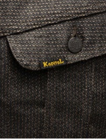 Kapital dark brown sashiko denim jacket price