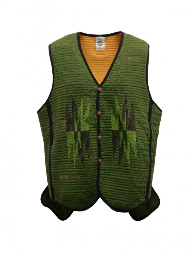 Kapital Hyper Chimayo Best 3D khaki green vest K2009SJ026 KHA