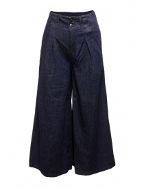 Pantaloni donna online: Kapital jeans Chateau Aurora oversize blu scuro
