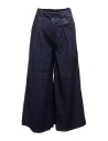 Kapital jeans Chateau Aurora oversize blu scuroshop online pantaloni donna