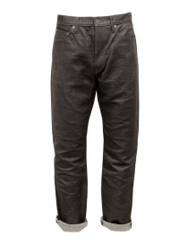 Kapital jeans Century sashiko marrone scuro KAP-201 N9S order online