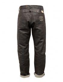 Kapital Century dark brown sashiko jeans buy online