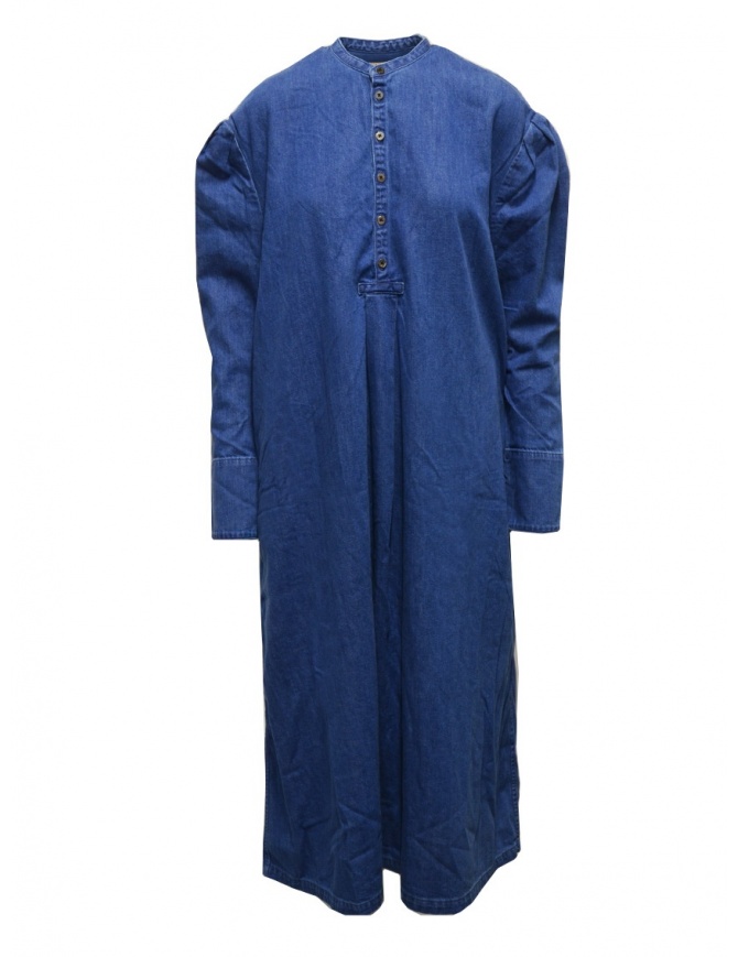 Kapital Henry long dress in denim K2010OP053 PRO womens dresses online shopping