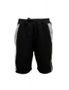 Whiteboards black bermuda shorts with bubble wrap side band buy online WB08SS2021 BLK