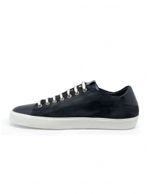 Leather Crown Pure sneakers scamosciate blu scuro