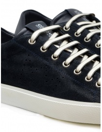 Leather Crown Pure dark blue suede sneakers mens shoes buy online
